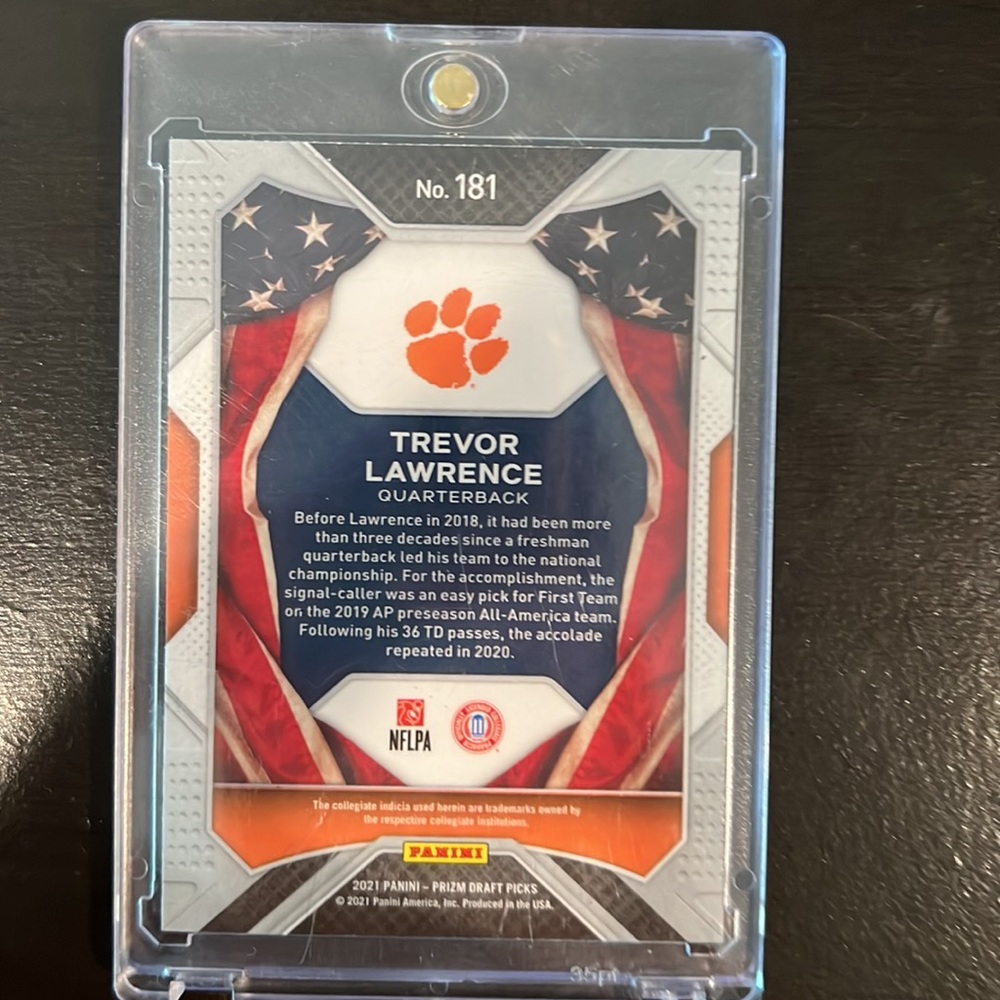 Football card - Picture 2 of 2